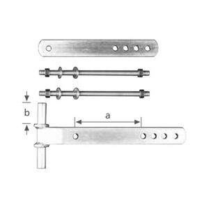 Concrete Post Set (Two Way)