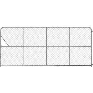  GG931, 14ft Deermaster Chainlink Gate, Front Facing