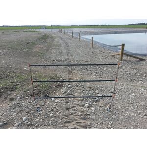 Irrigator fence crossing system Insitu