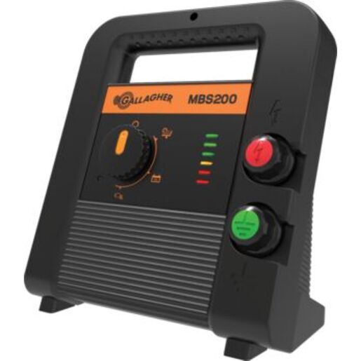 G389 MBS200 Multi Powered Fence Energizer, 30 Deg