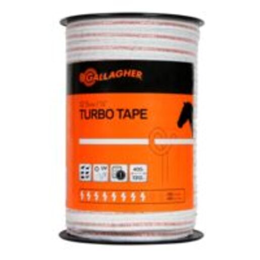 G623 12.5mm Turbo Tape, Front Facing